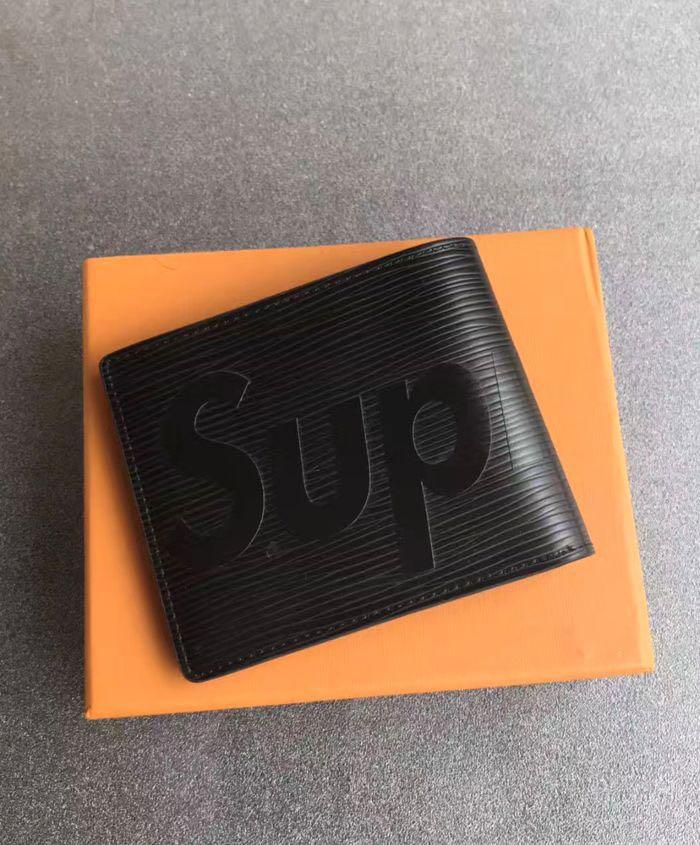 Supreme x Louis Vuitton Slender Wallet - Black – Grails SF