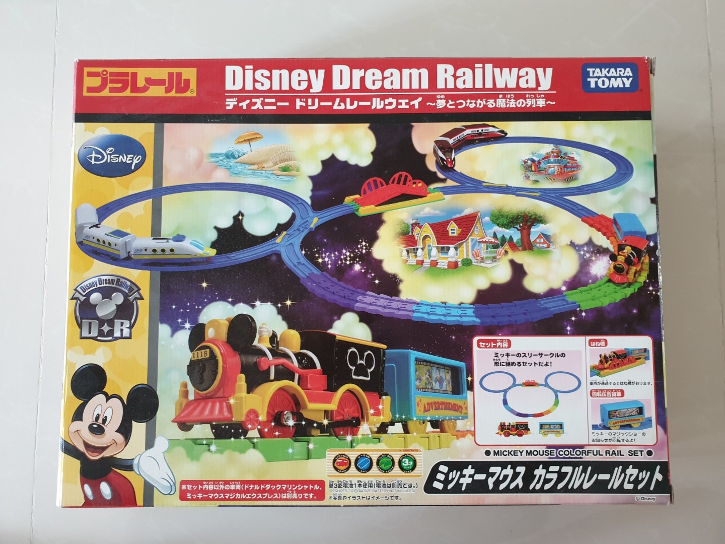 Takara Tomy Mickey Mouse Disney Dream Railway Set Hobbies Toys