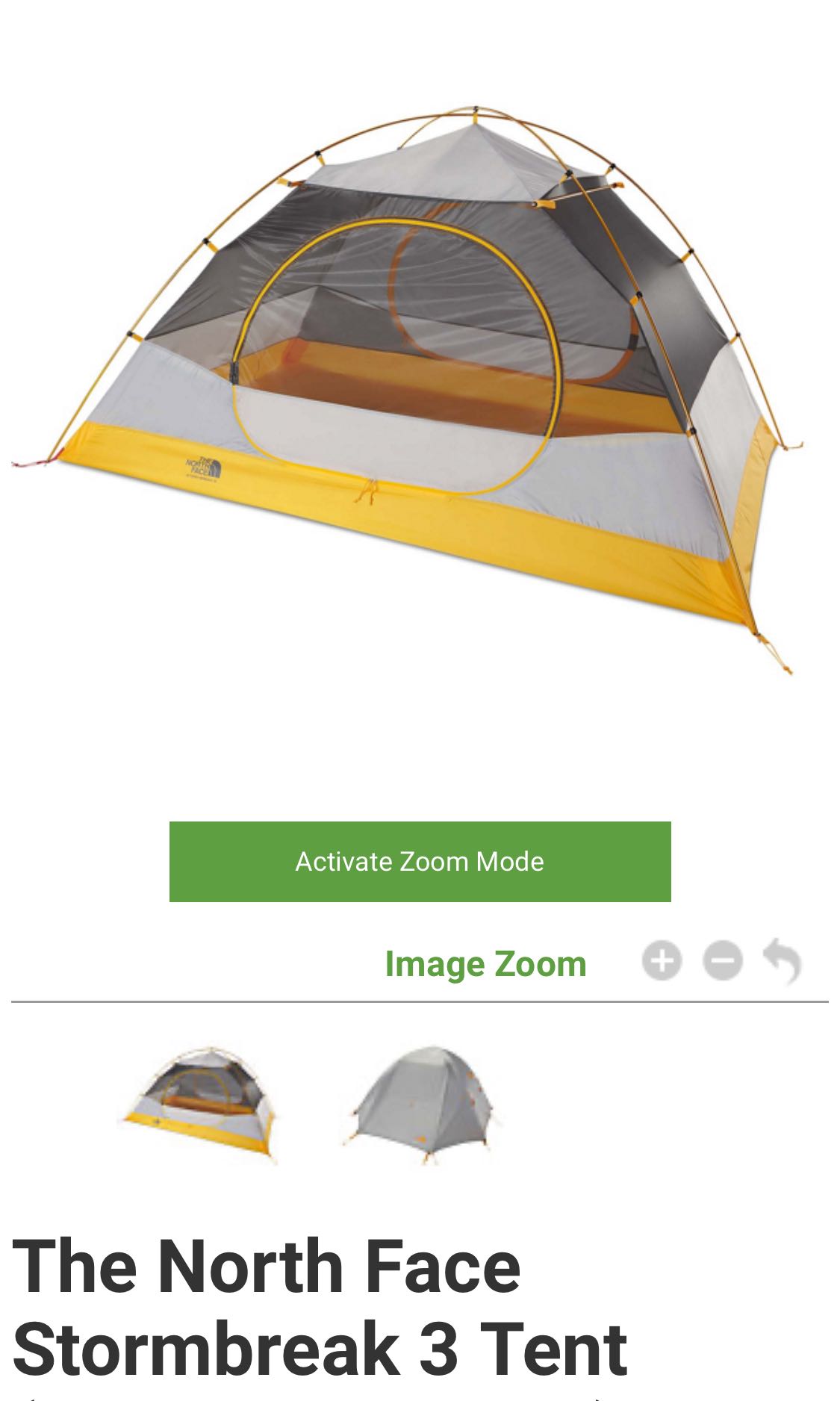 stormbreak 3 tent