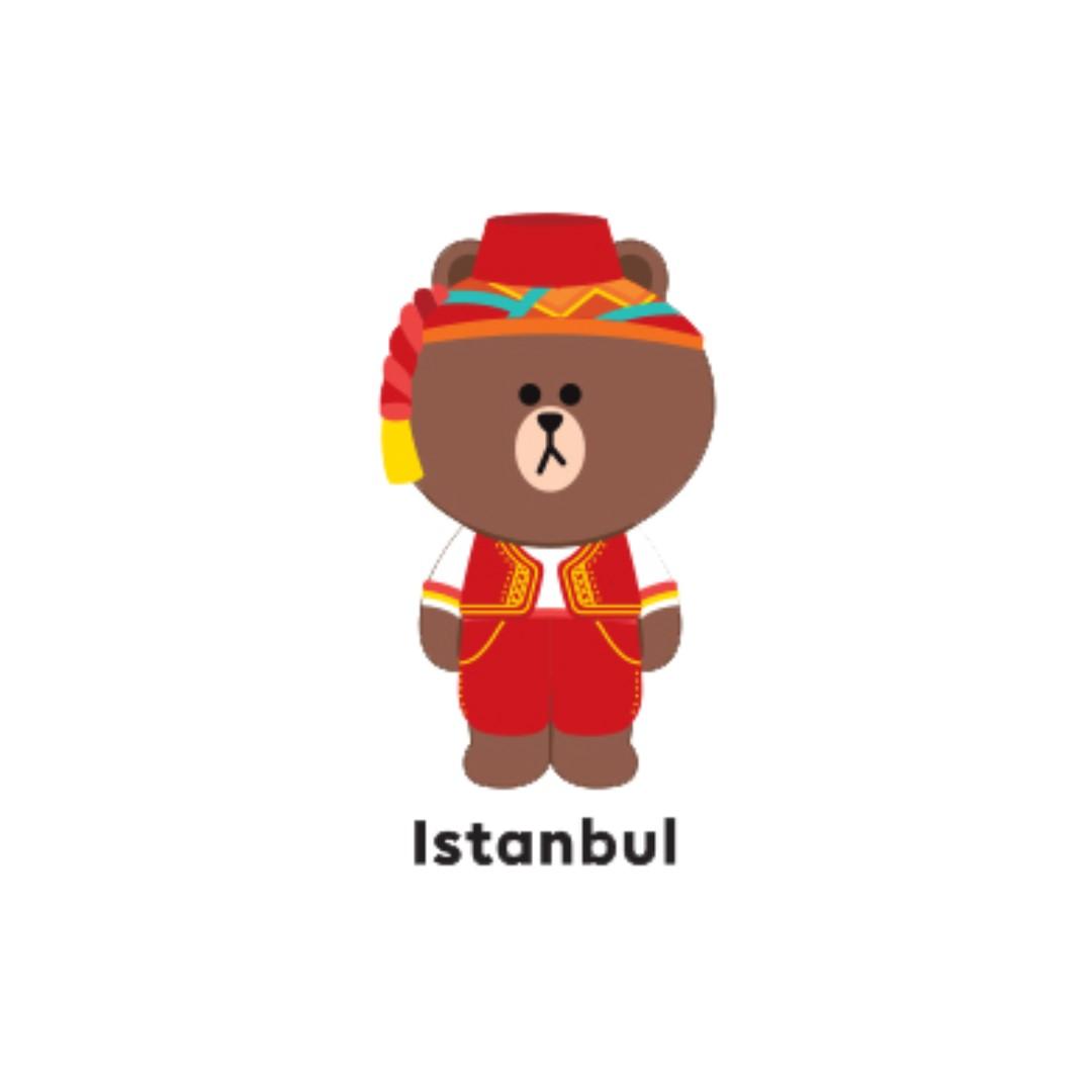 Trade Istanbul Brown Bear Line For London Or Moscow Or Munich Brown Bear Line Toys Games Stuffed Toys On Carousell