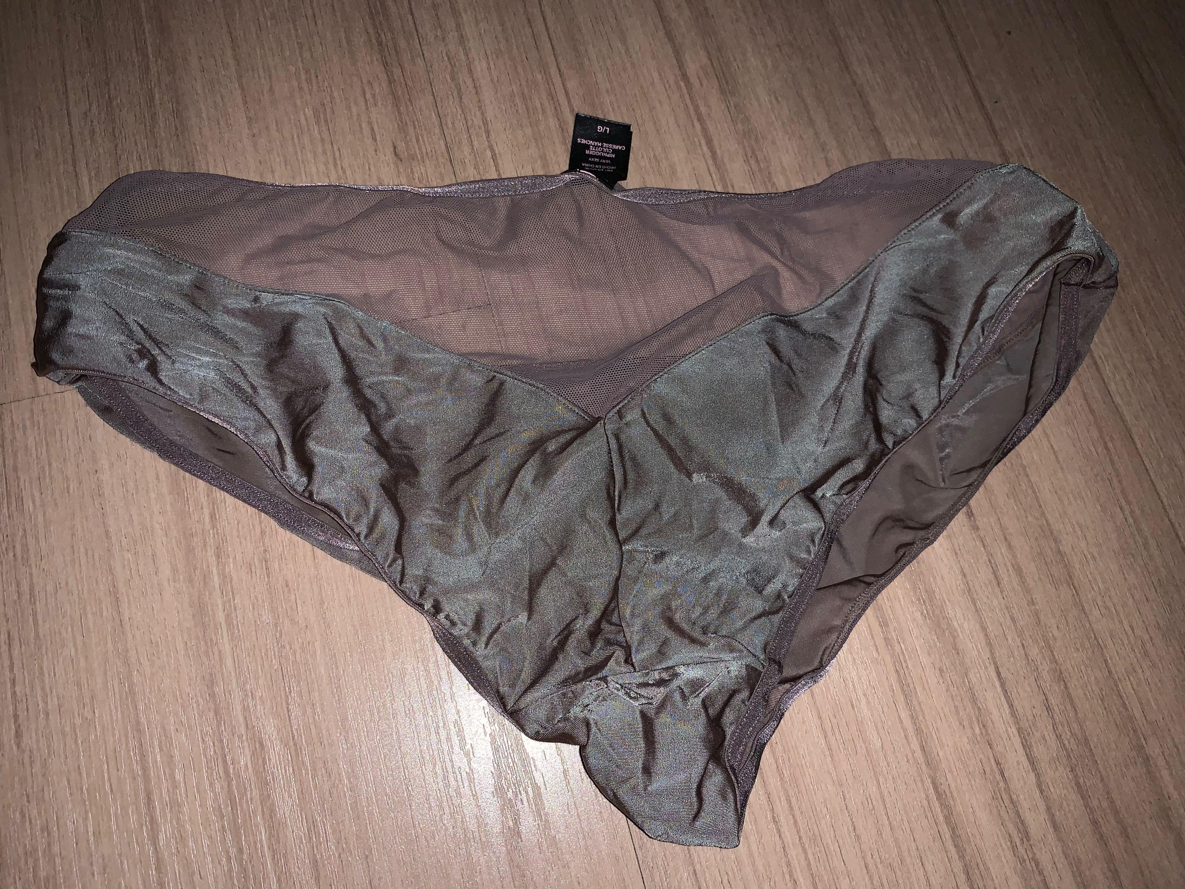 Used Satin Panty, Women's Fashion, Bottoms, Jeans & Leggings on Carousell