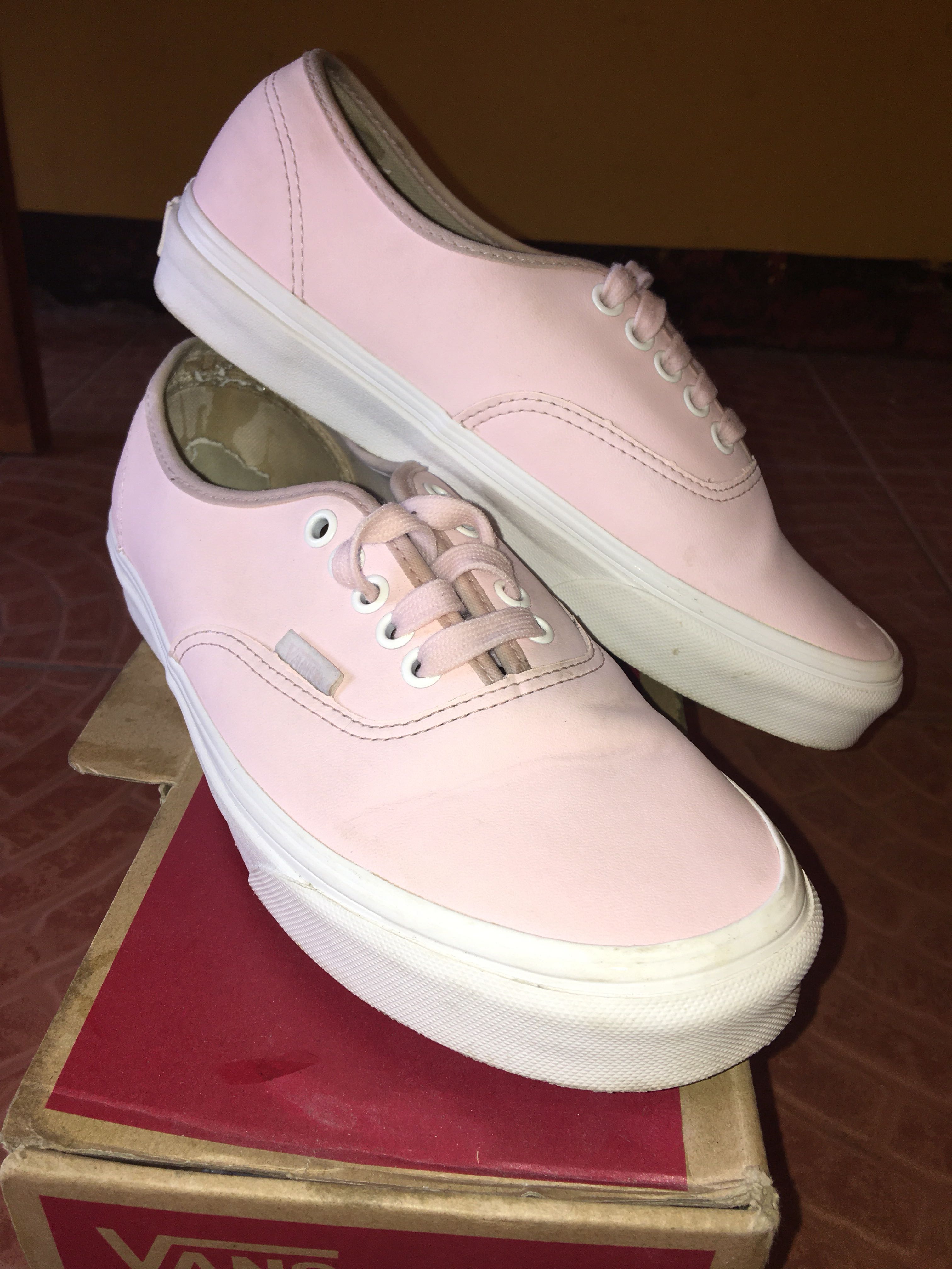 Vans Authentic Heavenly Pink Leather 