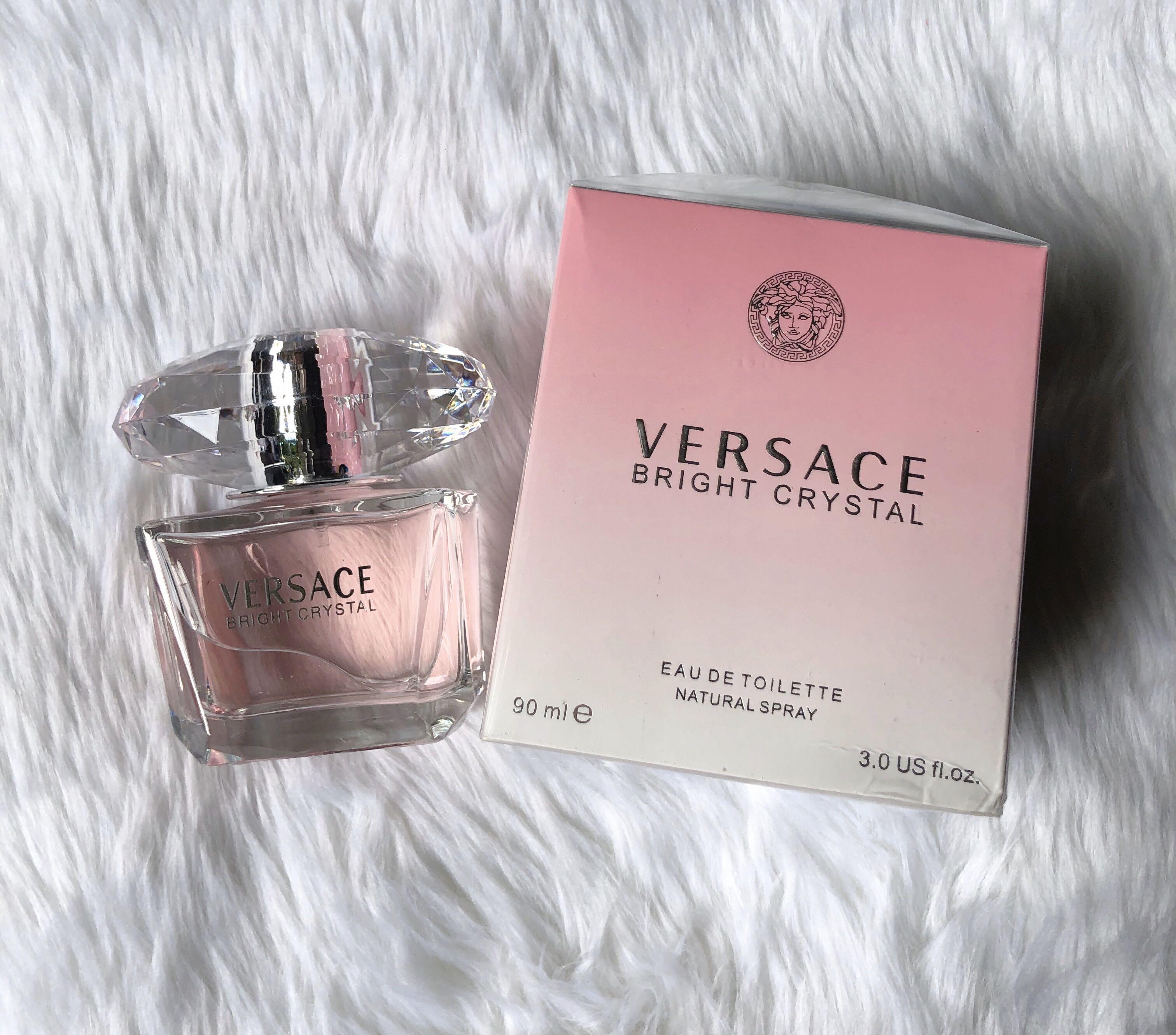 Versace Bright Crystal _Authentic Tester Perfume (Category: Fragrance & Deodorants) located in Mandaluyong City. Submitted by samthings711 (Listing ID 265496630, Image 1). Description: Versace Bright Crystal 90 ML For Women Authentic Tester Perfume .