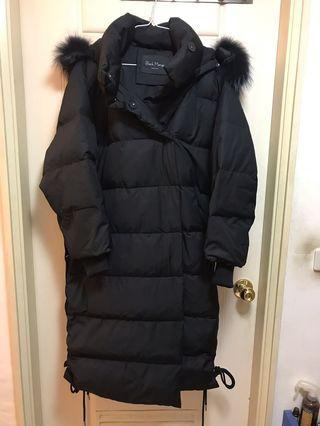 正韓長版羽絨外套