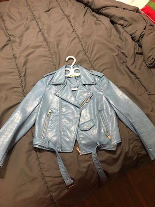 Zara leather jacket