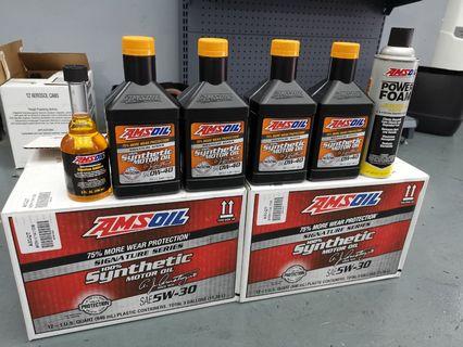 AMSOIL SIGNATURE SERIES ENGINE OIL SERVICING PROMOTION