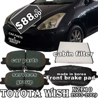 Toyota Wish 2003 2009 1 8a Zne10 Rear Shock Absorber Stopper Car Accessories Accessories On Carousell