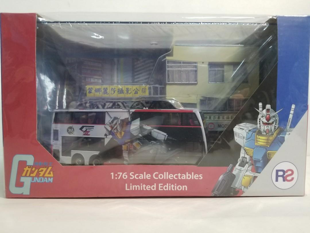 清屋大平賣 Mobile Suit Gundam X Kmb Kowloon Motor Bus Dennis Trident Enviro Turbo 500 Double Deck Bus Die Cast Metal Scale 1 76 Model With Rx 78 2 Gundam Graphic Hong Kong