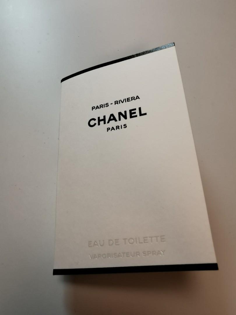 全新 Chanel ParisRiviera Eau De Toilette (Sample) 1.5ml, 美容＆化妝品, 沐浴＆身體護理