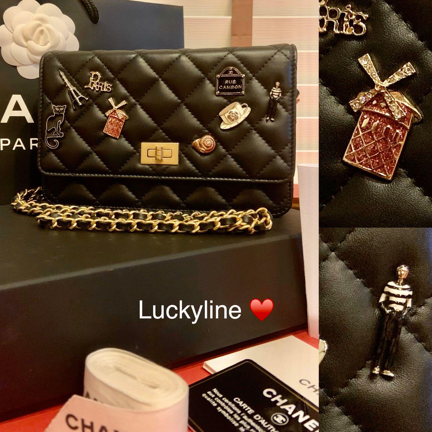 Authentic Chanel Lucky Charm Wallet 