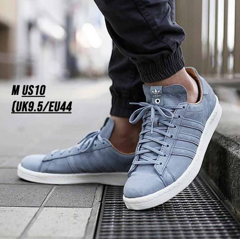 RETAIL!!!* adidas Consortium x Highsnobiety Campus 80s [B24113 - Grey]  (Men's US10/UK9.5/EU44), Men's Fashion, Footwear, Sneakers on Carousell
