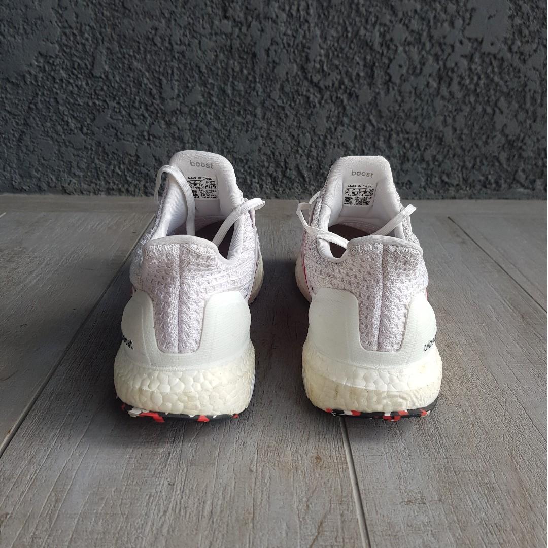 Cloud white active red best sale ultra boost
