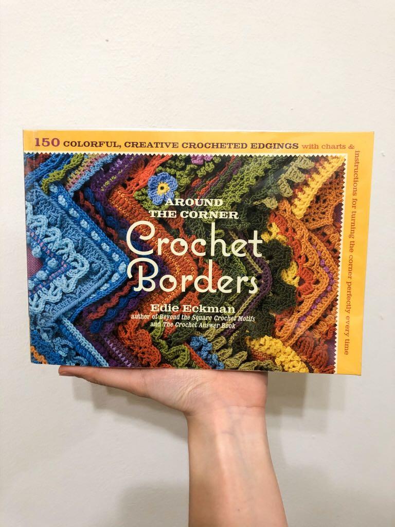 Around The Corner Crochet Borders Books Stationery Non Fiction On Carousell