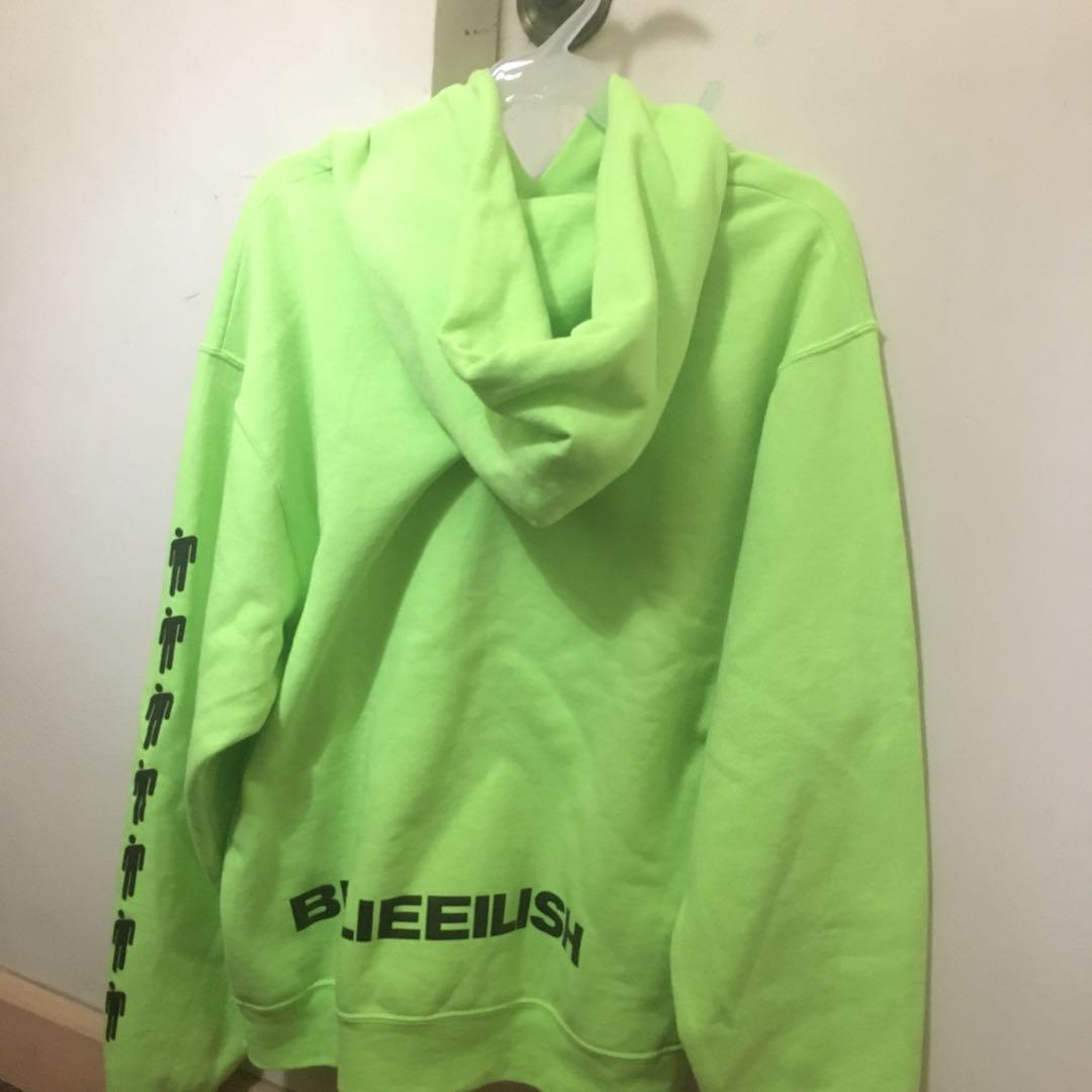 Neon green blohsh hoodie new arrivals
