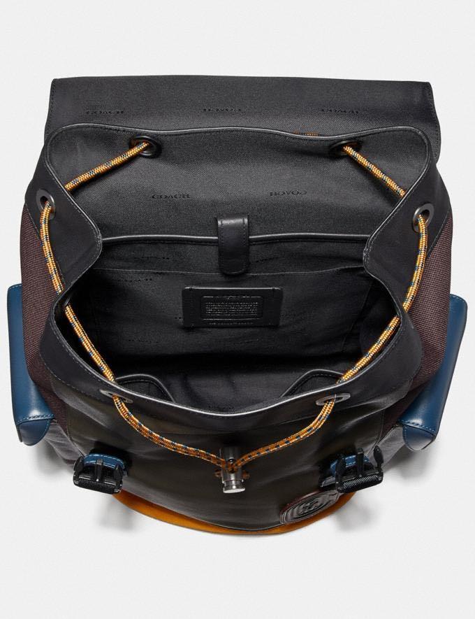 Rivington backpack in colorblock with coach patch on sale