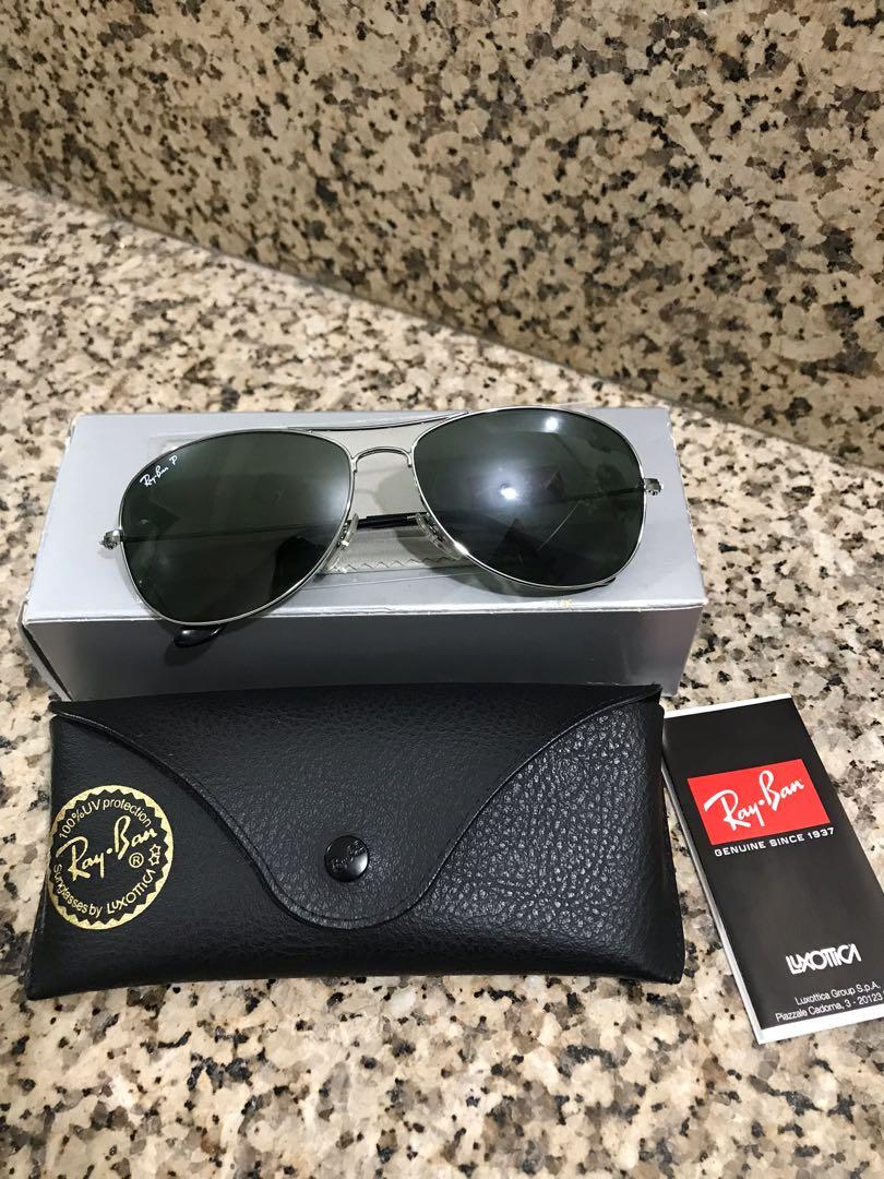 Sell/Trade Authentic Rayban Aviator with receipt from SM Dept store. ,  Women's Fashion, Watches & Accessories, Sunglasses & Eyewear on Carousell