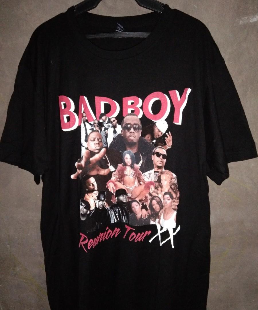 Badboy Reunion Tour Rap Tee バッドボーイ Tシャツ