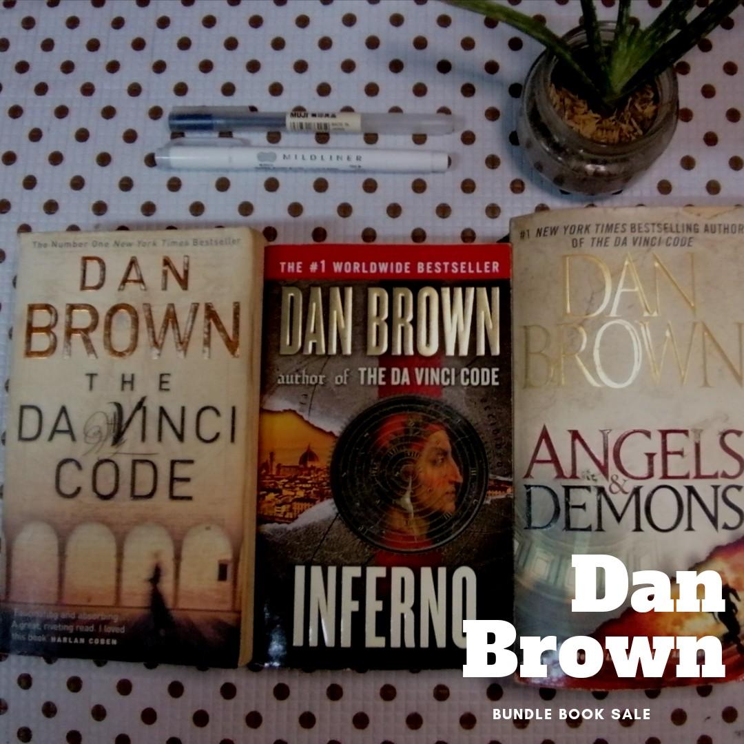 Book Sale Dan Brown Bundle Books Books On Carousell