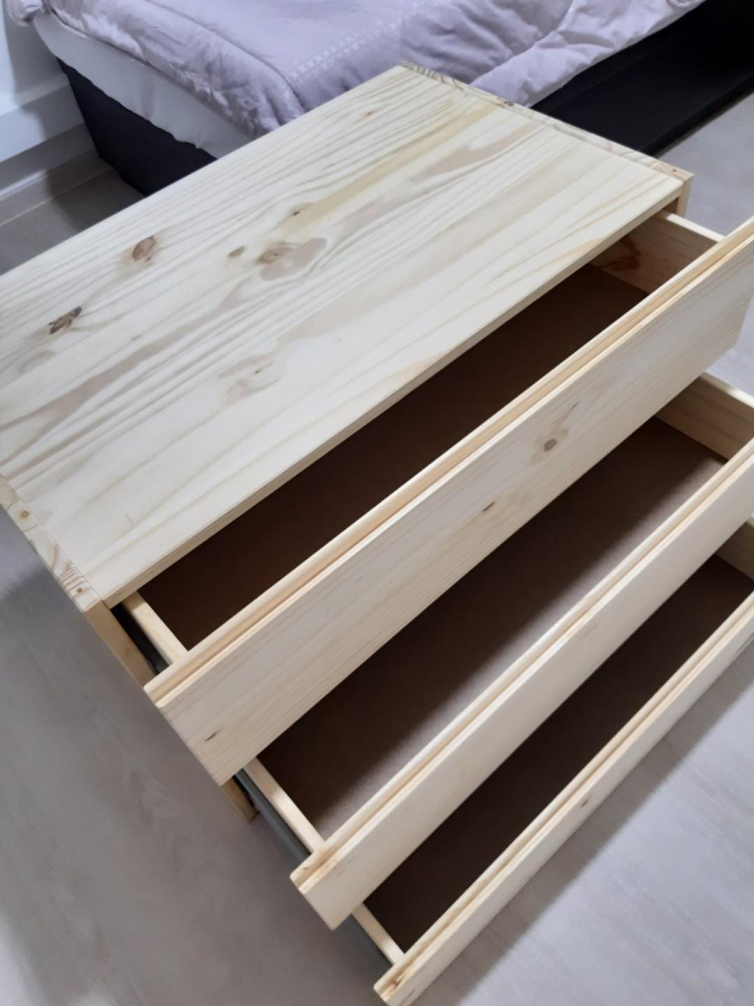 Brand NEW IKEA IVAR Chest of Drawers (Pine Wood), Furniture & Home Living, Furniture, Shelves