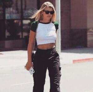 Brandy Melville Forest Green Bella Top Women S Fashion Tops Other Tops On Carousell