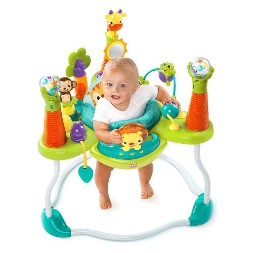 bright starts smiling safari activity jumper