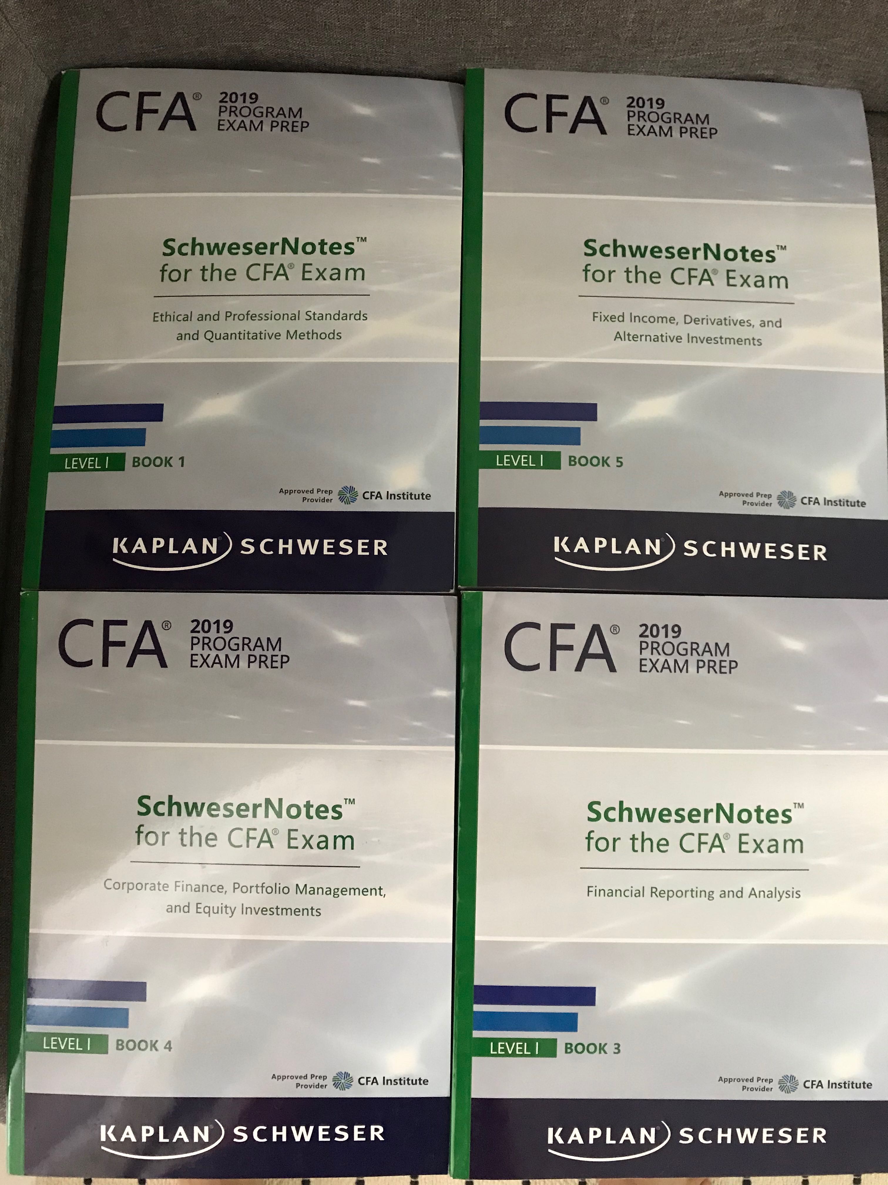 Cfa Level 1 Notes.pdf CFA level I 2019 Schweser Notes, CFA level 1 2019 notes, Hobbies & Toys ...