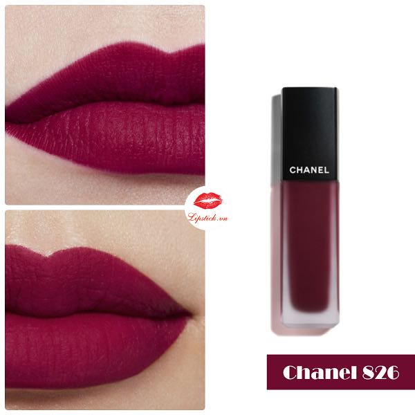 chanel red lips