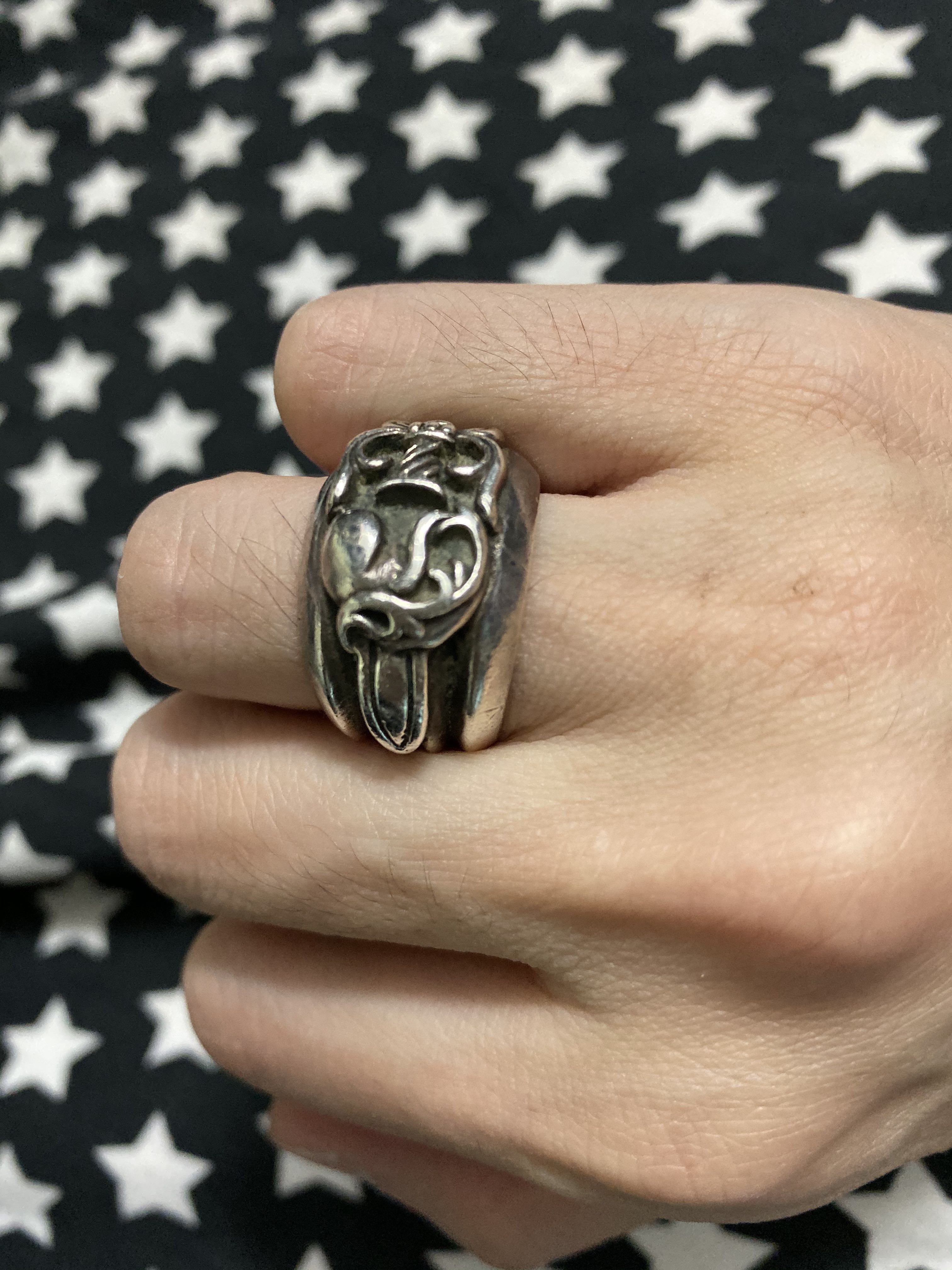 Chrome hearts shop dagger ring
