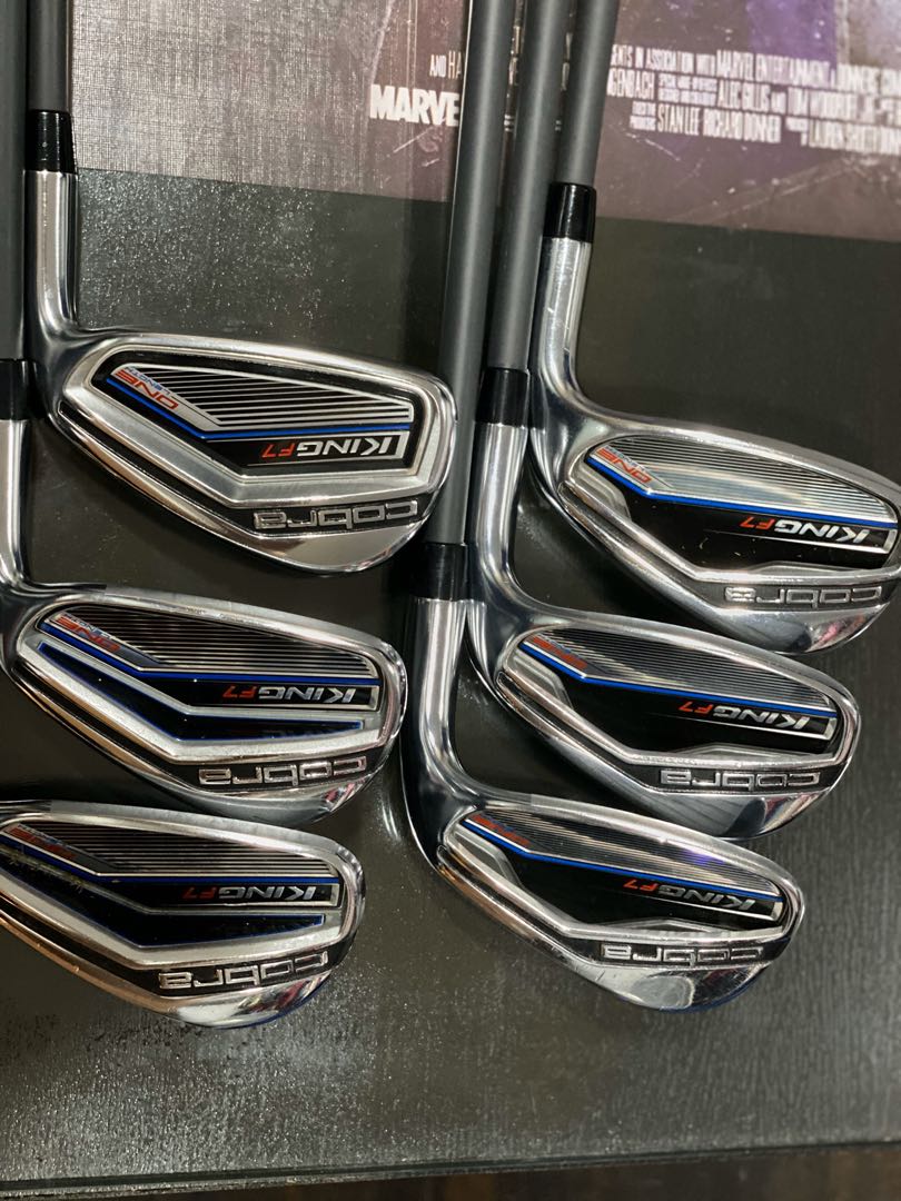 cobra one length irons f7