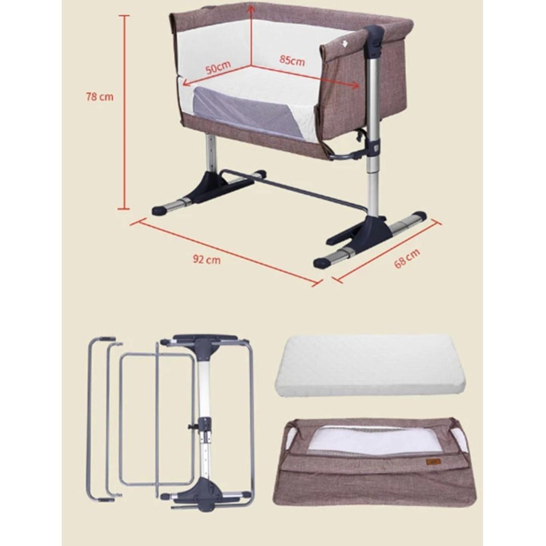 Ergonomic CoSleeper (grey), Babies & Kids, Baby Nursery & Kids