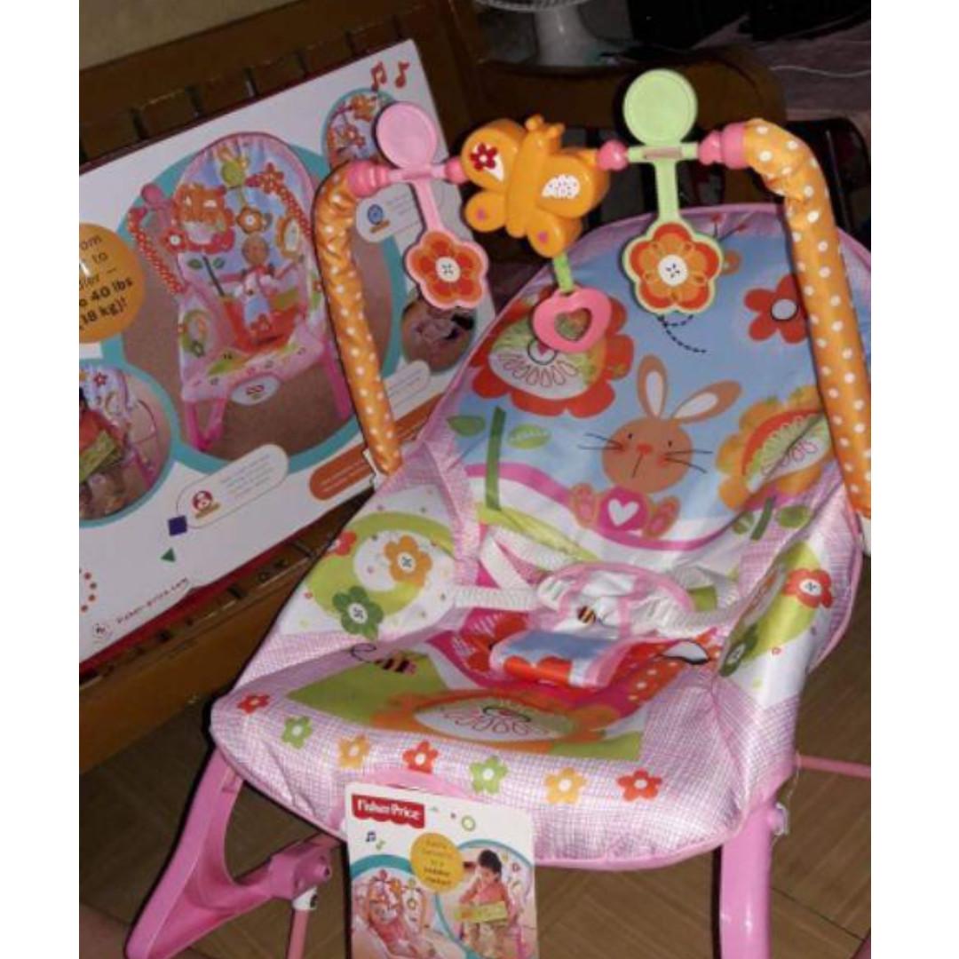 Fisher Price Rocker Pink, Babies & Kids, Infant Playtime on Carousell