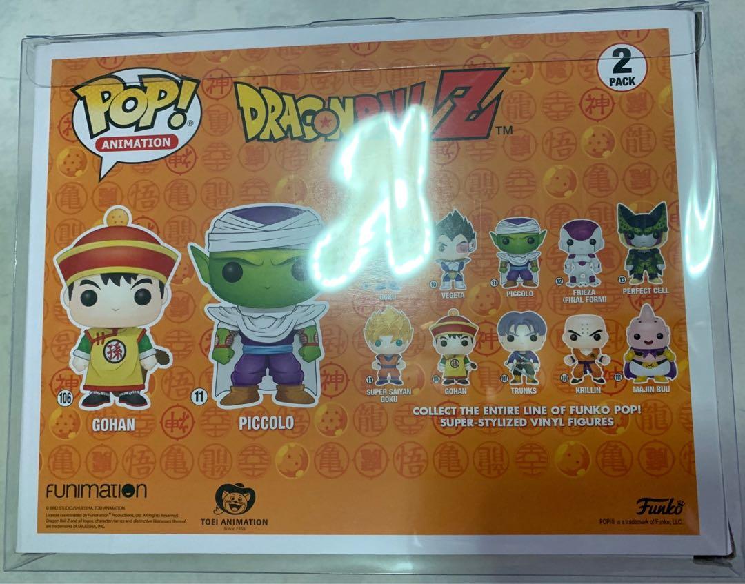 gohan and piccolo funko pop
