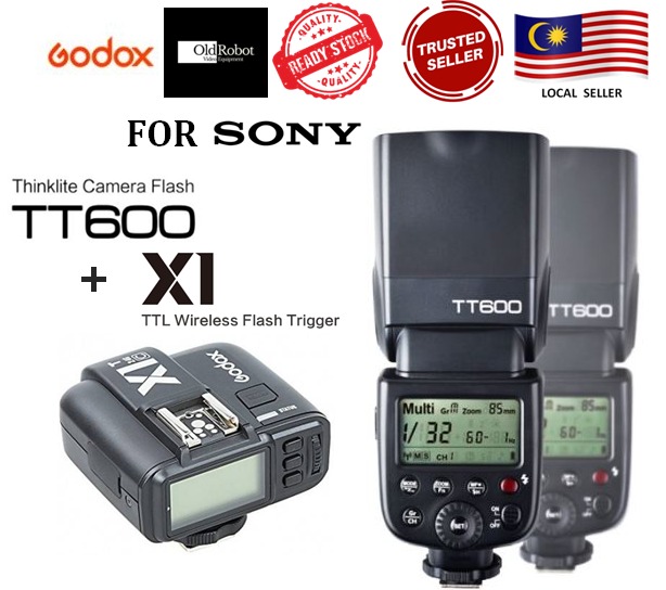Godox TT600 / TT600S Thinklite Flash Speedlite for Canon / Nikon / Sony /  Fujifilm (ORIGINAL GODOX)