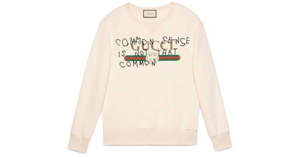 Gucci Coco Capitan Sweatshirt PRICE LOWERED Men s Fashion