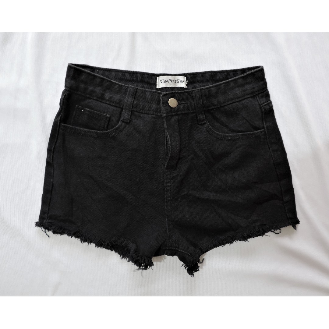 black jean shorts near me