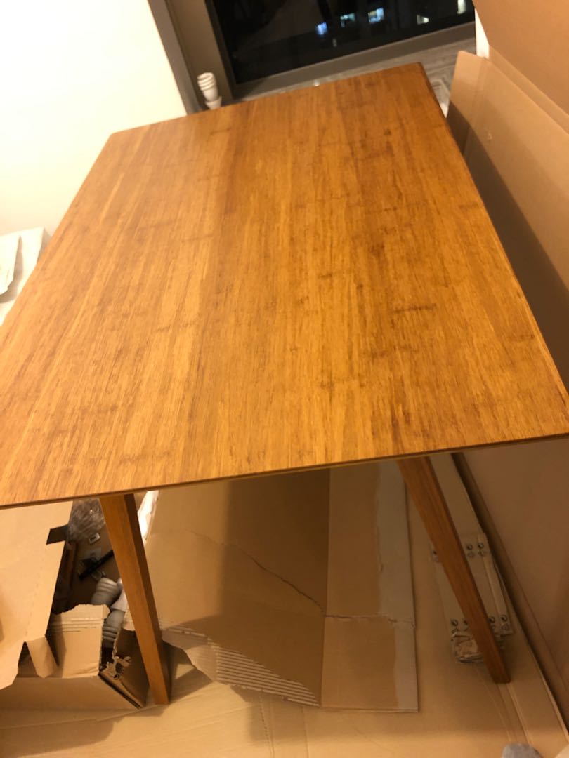 IKEA fanom dining table bamboo