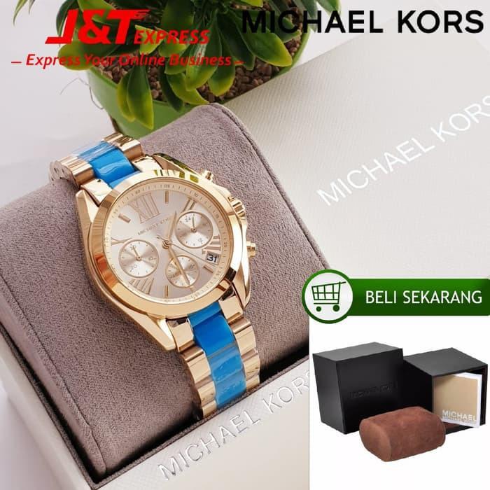 Jam Tangan Wanita Merk Michael Kors Miyota 100 Type MK 6164 MK7