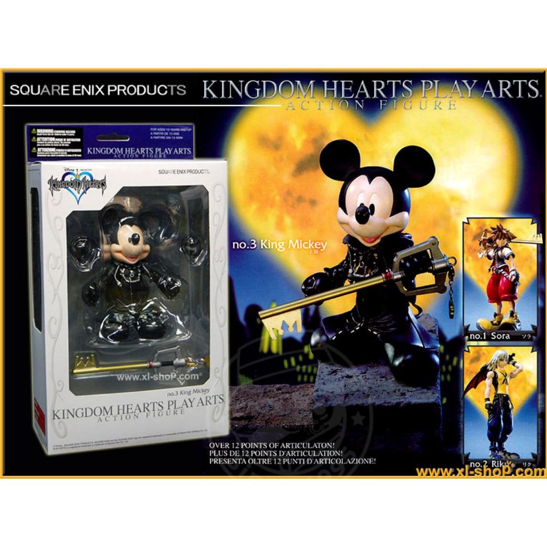 Kingdom Hearts King Mickey 13-Inch Statue