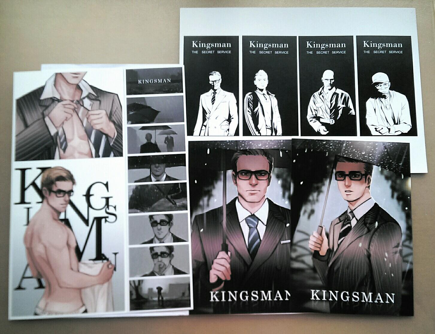 [Fanmade] Kingsman Merchandise Set, Hobbies & Toys, Collectibles ...