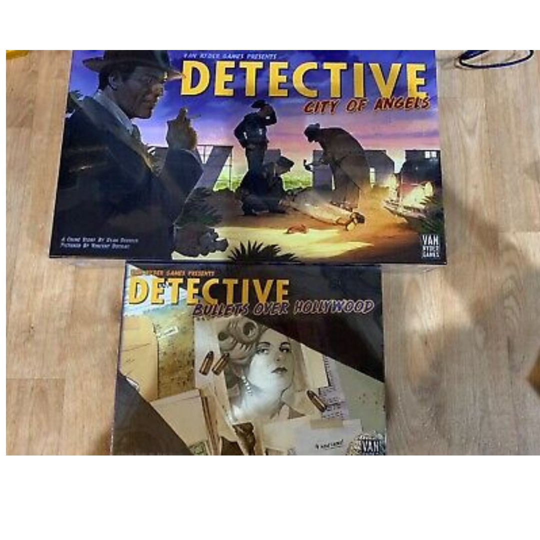 Detective: City of Angels Board Game Insert 