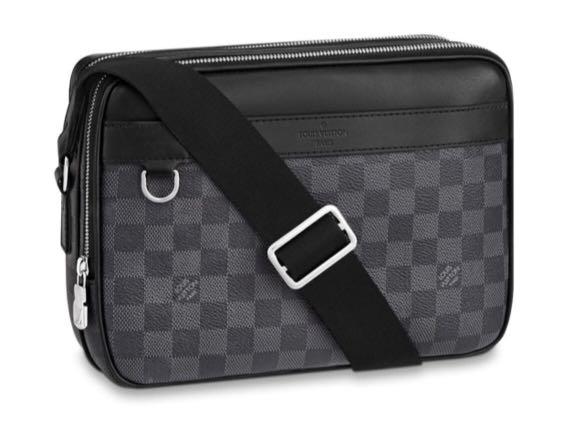 Louis Vuitton Graphite Trocadero Messenger Pm men's bag