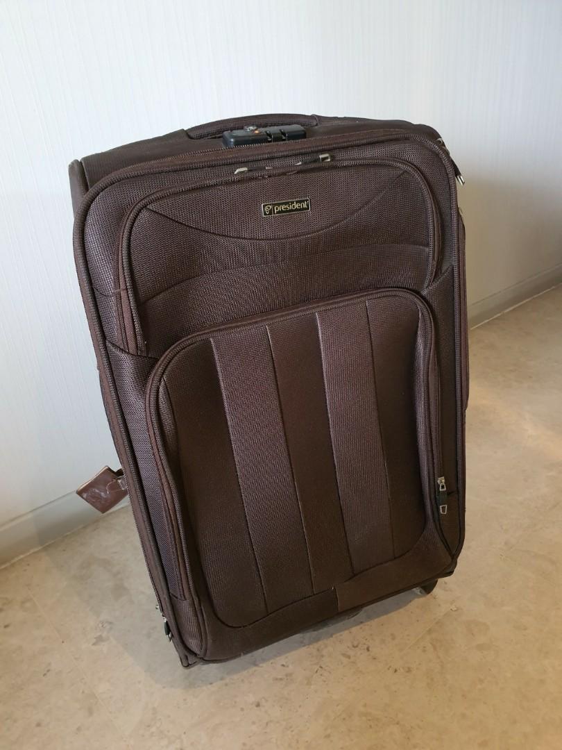 president brand luggage