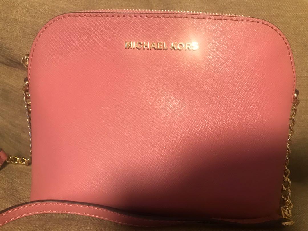Michael Kors Sling Bag (Category: Cross-body Bags) located in Mandaluyong City. Submitted by Declutter_Princess (Listing ID 265757496, Image 2). Description: Authentic Brandnew Bag only with tag/card From the US Plus sf .