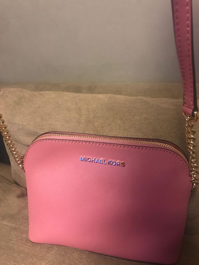 Michael Kors Sling Bag (Category: Cross-body Bags) located in Mandaluyong City. Submitted by Declutter_Princess (Listing ID 265757496, Image 3). Description: Authentic Brandnew Bag only with tag/card From the US Plus sf .