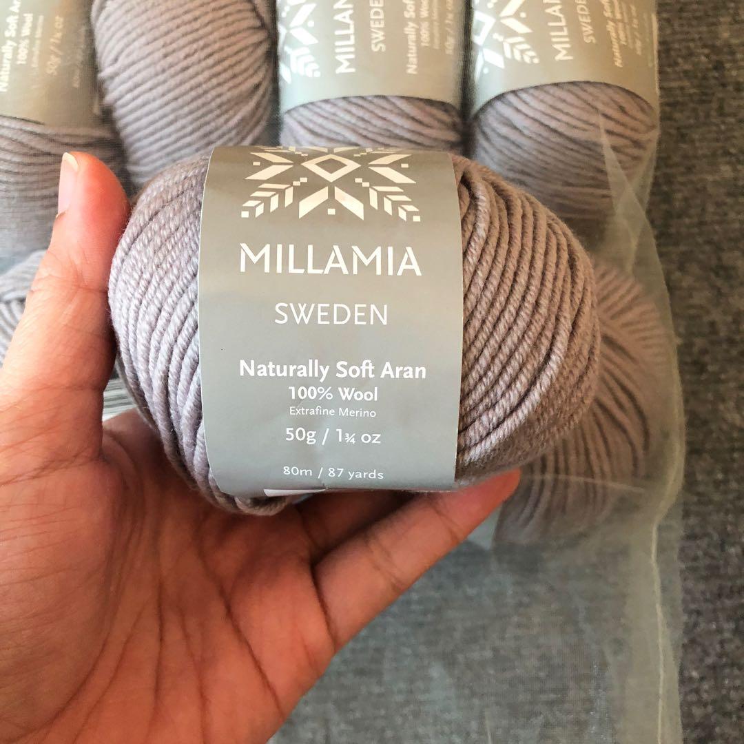 MillaMia naturellement doux Merino 50 g pure laine lisse Sport Poids
