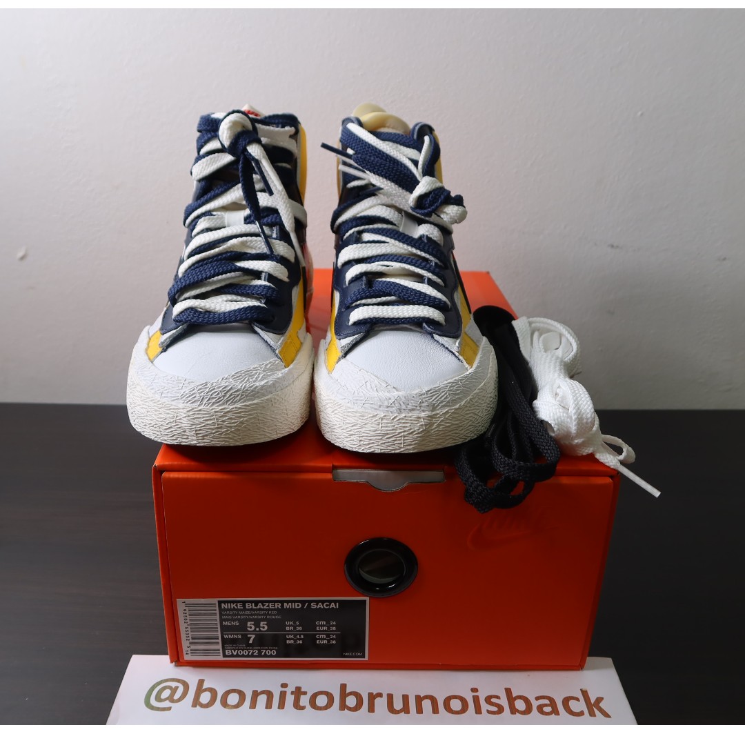 nike blazer mid sacai snow beach