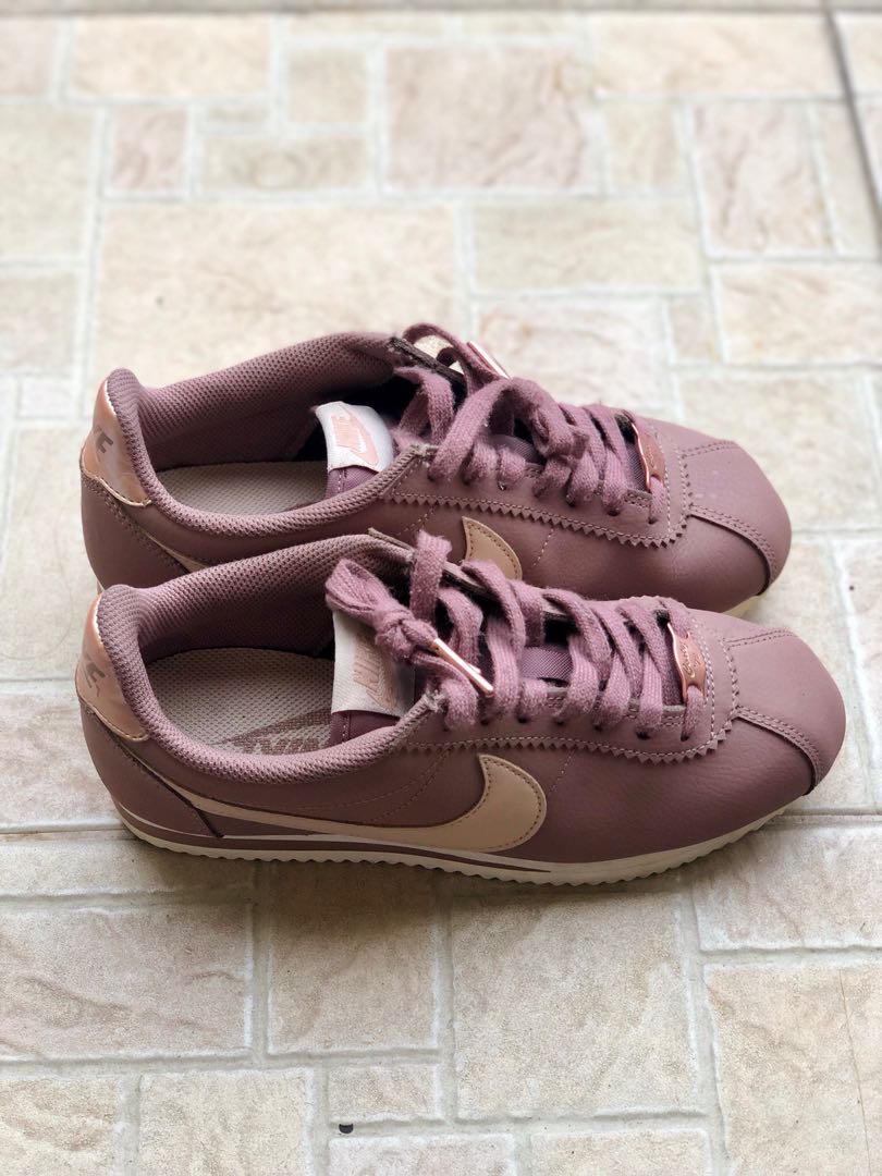 smokey mauve nike cortez