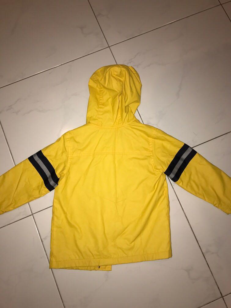 Old navy yellow top raincoat