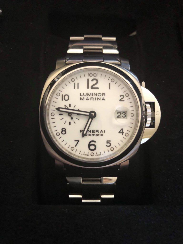 Panerai Pam 0051, 40mm (Category: Luxury Watches) located in Quezon City. Submitted by heylouise (Listing ID 265601358, Image 1). Description: Panerai pam 0051, 40mm, all steel ( collector’s watch) 2012 model . Hardly used. Bnew condition( complete- except for receipt) 270k Bracelet alone costs-90k.