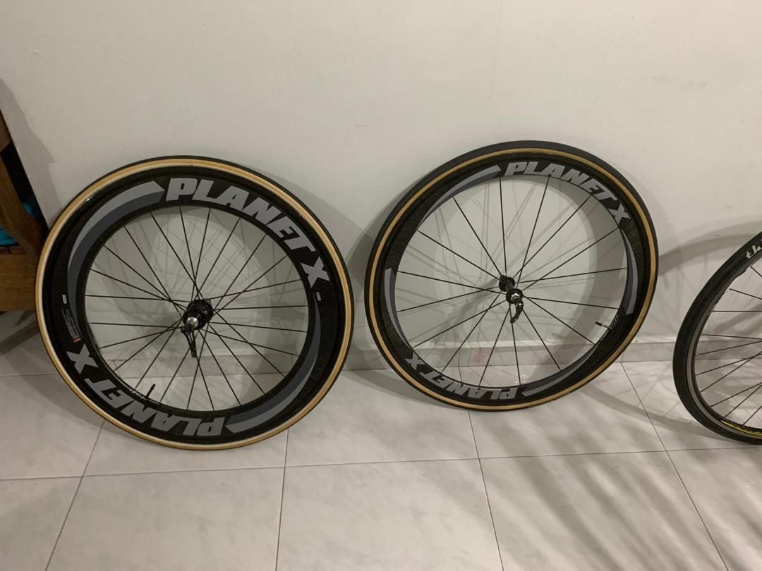 Planet X Carbon Wheelset Sports Equipment Bicycles Parts